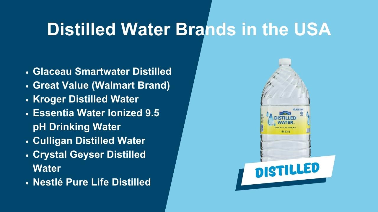 distilled water brands in the usa